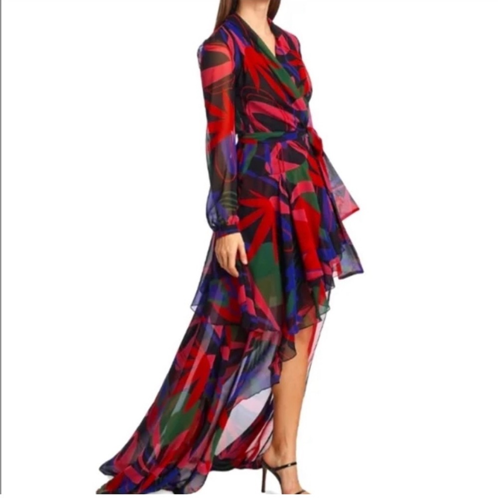 PatBo rio high low maxi dress NWT